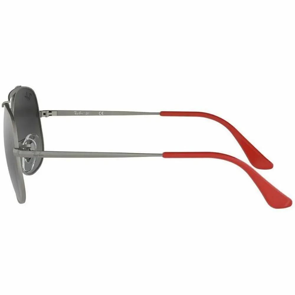 Ray Ban Aviator Sunglasses W/Grey Silver Lens